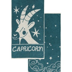 Πετσέτες Σετ Versus Zodiac Capricorn Cotton Kentia (50x90) 2Τεμ