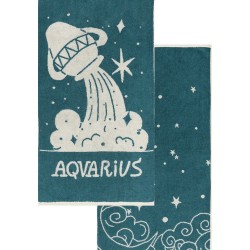 Πετσέτες Σετ Versus Zodiac Aquarius Cotton Kentia (50x90) 2Τεμ