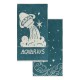 Πετσέτες Σετ Versus Zodiac Aquarius Cotton Kentia (50x90) 2Τεμ