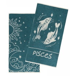 Πετσέτες Σετ Versus Zodiac Pisces Cotton Kentia (50x90) 2Τεμ Πετσέτες Σετ Versus Zodiac Pisces Cotton Kentia (50x90) 2Τεμ