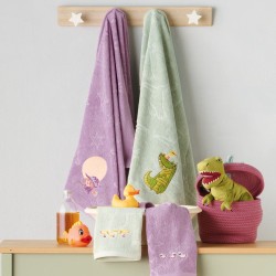 Πετσέτες Παιδικές Σετ Loft Cocordilo Cotton Kentia 2Τεμ