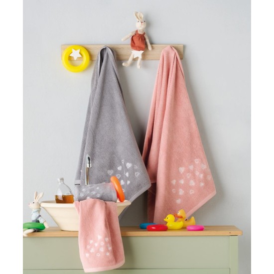 Πετσέτες Παιδικές Σετ Loft Marker 18 Cotton Kentia 2Τεμ