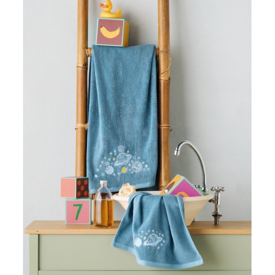 Πετσέτες Παιδικές Σετ Loft Mercury Cotton Kentia 2Τεμ