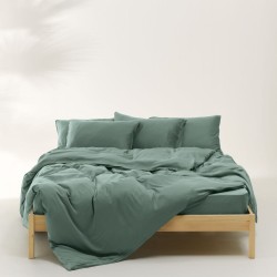 Παπλωματοθήκη Υπέρδιπλη Σετ Stylish Celeste 02 300TC Bamboo Kentia (220x240) 3Τεμ