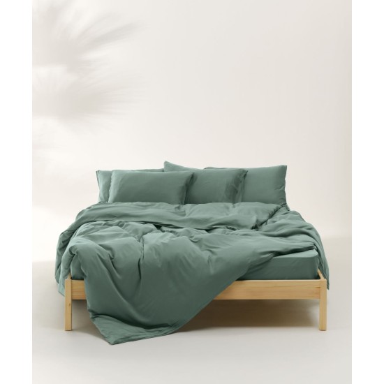 Παπλωματοθήκη Υπέρδιπλη Σετ Stylish Celeste 02 300TC Bamboo Kentia (220x240) 3Τεμ