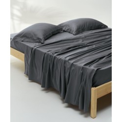 Σεντόνια Υπέρδιπλα Σετ Stylish Opulence 22 300TC Satin Cotton Kentia (240x270 ) Με Λάστιχο 4Τεμ