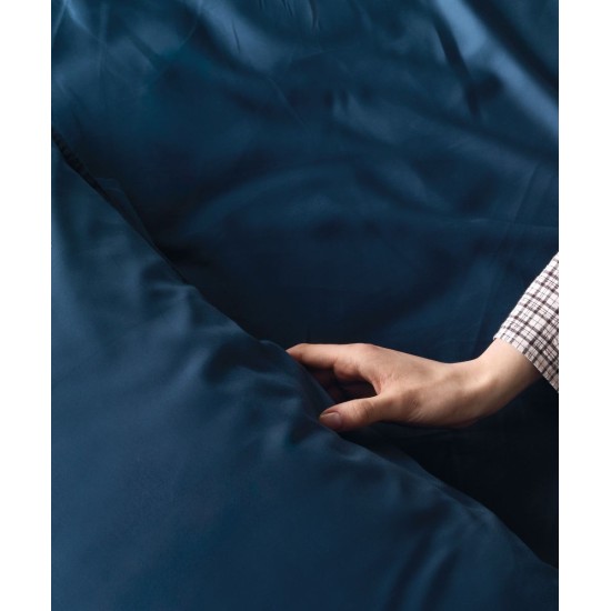 Πανωσέντονο Υπέρδιπλο Stylish Opulence 01 300TC Satin Cotton Kentia (160x200+35) Με Λάστιχο 1Τεμ