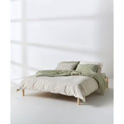Σεντόνια Υπέρδιπλα Σετ Versus Arlo 21 Cotton Kentia (160x200+35 ) Με Λάστιχο 4Τεμ