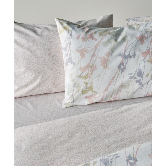 Σεντόνια Ημίδιπλα Σετ Versus Breza 18 Cotton Kentia (190x270) 3Τεμ