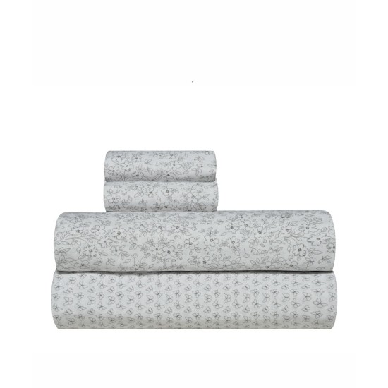 Σεντόνια Ημίδιπλη Σετ Versus Evanthia 22 Cotton Kentia (190x270) 3Τεμ