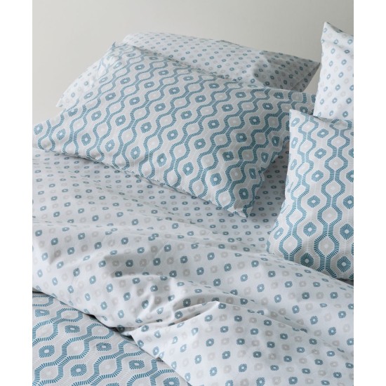 Σεντόνια Μονά Σετ Versus Trubi 01 Cotton Kentia (160x270) 3Τεμ