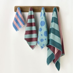 Πετσέτα Προσώπου Stylish Listra 14 Jacquard Ριγέ Cotton Kentia (50x90) 1Τεμ