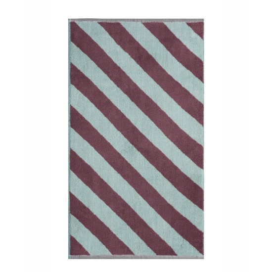 Πετσέτα Προσώπου Stylish Listra 14 Jacquard Ριγέ Cotton Kentia (50x90) 1Τεμ