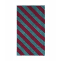 Πετσέτα Προσώπου Stylish Listra 17 Jacquard Ριγέ Cotton Kentia (50x90) 1Τεμ