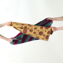 Πετσέτα Προσώπου Stylish Listra 17 Jacquard Πουά Cotton Kentia (50x90) 1Τεμ