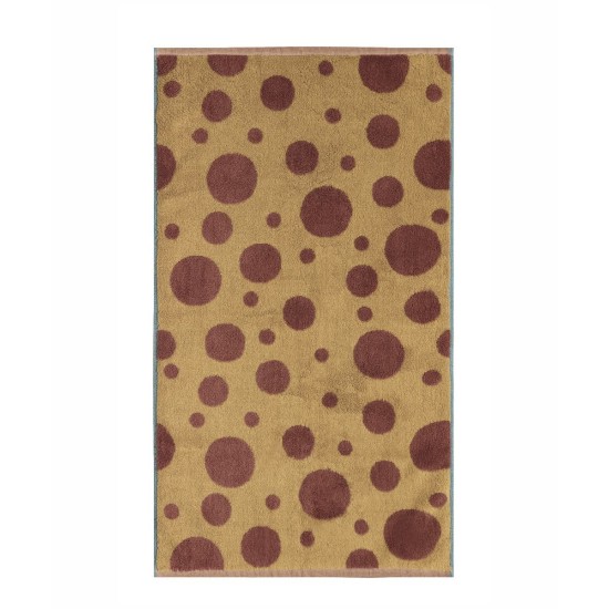 Πετσέτα Προσώπου Stylish Listra 17 Jacquard Πουά Cotton Kentia (50x90) 1Τεμ