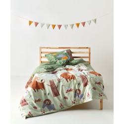 Παπλωματοθήκη Παιδική Μονή Σετ Versus Fung Cotton Kentia (165x245) 2Τεμ