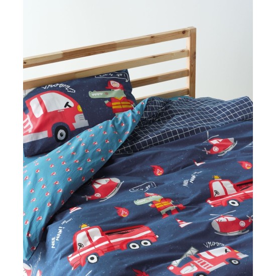 Παπλωματοθήκη Παιδική Μονή Σετ Versus Sparky Cotton Kentia (165x245) 2Τεμ