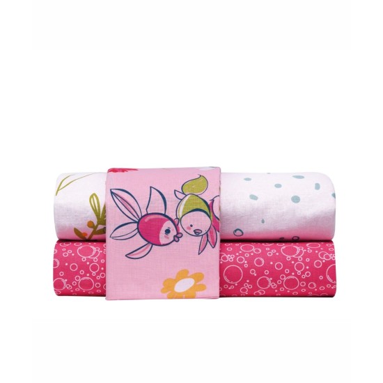 Σεντόνια Παιδικά Ημίδιπλα Σετ Versus Pady Cotton Kentia (190x270) 3Τεμ