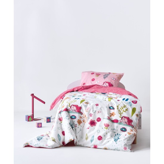 Σεντόνια Παιδικά Ημίδιπλα Σετ Versus Pady Cotton Kentia (190x270) 3Τεμ