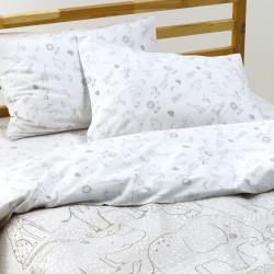 Σεντόνια Παιδικά Ημίδιπλα Σετ Versus Canopy Cotton Kentia (190x270) 3Τεμ
