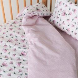 Παπλωματοθήκη Βρεφική Κούνιας Σετ Versus Alima Cotton Kentia (100x140) 2Τεμ