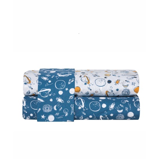 Σεντόνια Παιδικά Μονά Σετ Versus Garnet Cotton Kentia (160x245) 3Τεμ