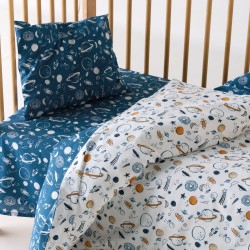 Παπλωματοθήκη Βρεφική Κούνιας Σετ Versus Garnet Cotton Kentia (100x140) 2Τεμ