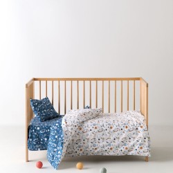 Παπλωματοθήκη Βρεφική Κούνιας Σετ Versus Garnet Cotton Kentia (100x140) 2Τεμ