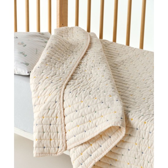 Κουβερλί Βρεφικό Κούνιας Stylish Cristofer Micro Kentia (110x140) 1Τεμ