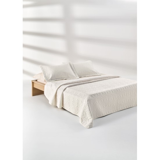 Κουβερλί Νυφικό King Size Σετ Serenity Aspara Kentia (260x250) 3Τεμ