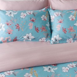 Κουβερλί Υπέρδιπλο Stylish Darlyn Satin 210TC Cotton Kentia (230x250) 1Τεμ