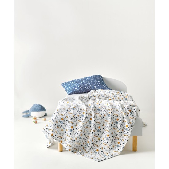 Κουβέρτα Καλοκαιρινή Παιδική Μονή Versus Garnet Waffle Cotton Kentia (160x240) 1Τεμ