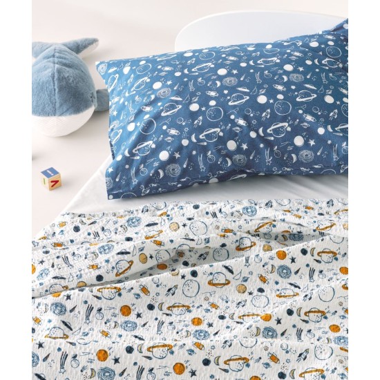 Κουβέρτα Καλοκαιρινή Βρεφική Κούνιας Versus Garnet Waffle Cotton Kentia (100x140) 1Τεμ