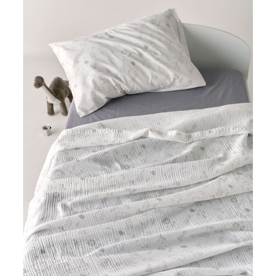 Κουβέρτα Καλοκαιρινή Μονή Loft Canopy Muslin Cotton Kentia (160x240) 1Τεμ