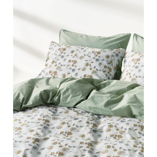 Σεντόνια Υπέρδιπλα Σετ Stylish Ifigenia 22 Percale 260TC Cotton Kentia (240x270) 4Τεμ