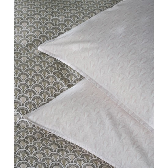 Μαξιλαροθήκες Σετ Stylish Nerikomi 22A Percale 260TC Cotton Kentia (50x70+1) 2Τεμ