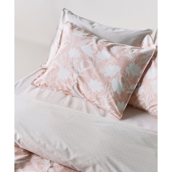 Μαξιλαροθήκες Σετ Stylish Rosaira 18 Percale 260TC Cotton Kentia (50x70+1) 2Τεμ