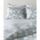 Σεντόνια Υπέρδιπλα Σετ Stylish Rosaira 22 Percale 260TC Cotton Kentia (240x270) 4Τεμ