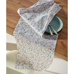 Τραβέρσες Σετ Loft Fiorita Cotton Kentia (45x140) 2Τεμ