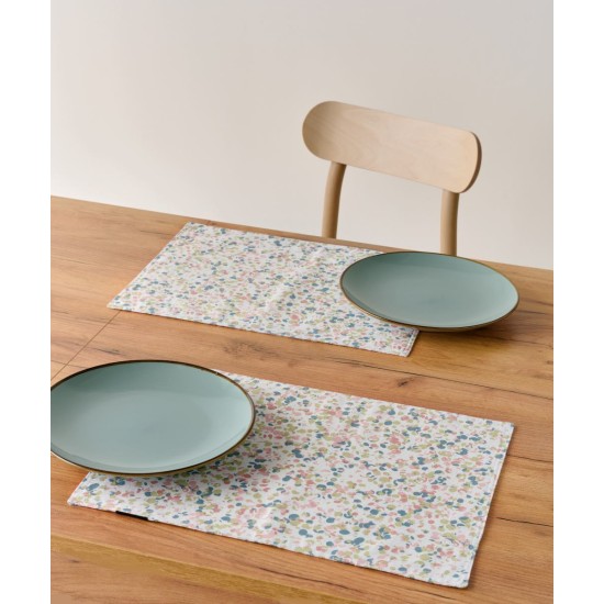 Σουπλά Σετ Loft Fiorita Cotton Kentia (33x45) 4Τεμ