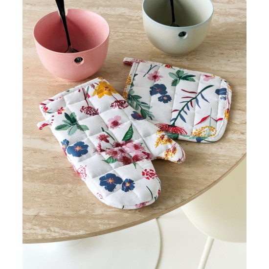 Γάντι-Πιάστρα Σετ Loft Levante Cotton Kentia 2Τεμ