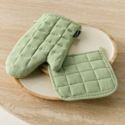 Γάντι-Πιάστρα Σετ Loft Leilani 10 Cotton Kentia 2Τεμ