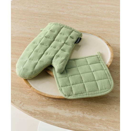 Γάντι-Πιάστρα Σετ Loft Leilani 10 Cotton Kentia 2Τεμ