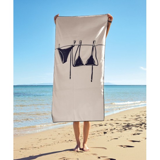 Πετσέτα Θαλάσσης Versus Resort 2612 Micro Kentia (80x160) 1Τεμ