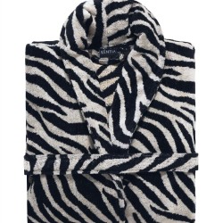 Μπουρνούζι Με Γιακά Loft Zulu Jacquard Cotton Kentia 1Τεμ