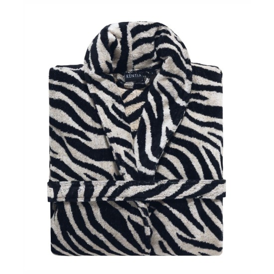 Μπουρνούζι Με Γιακά Loft Zulu Jacquard Cotton Kentia 1Τεμ