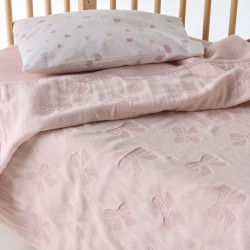 Κουβέρτα Καλοκαιρινή Κούνιας Stylish Eliza Cotton Kentia (100x140) 1Τεμ