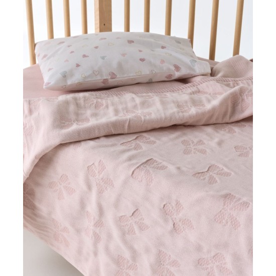 Κουβέρτα Καλοκαιρινή Αγκαλιάς Stylish Eliza Cotton Kentia (70x100) 1Τεμ