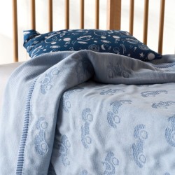 Κουβέρτα Καλοκαιρινή Κούνιας Stylish Mobilo Cotton Kentia (100x140) 1Τεμ